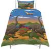 Floso Dino Herd Reversible Duvet Set
