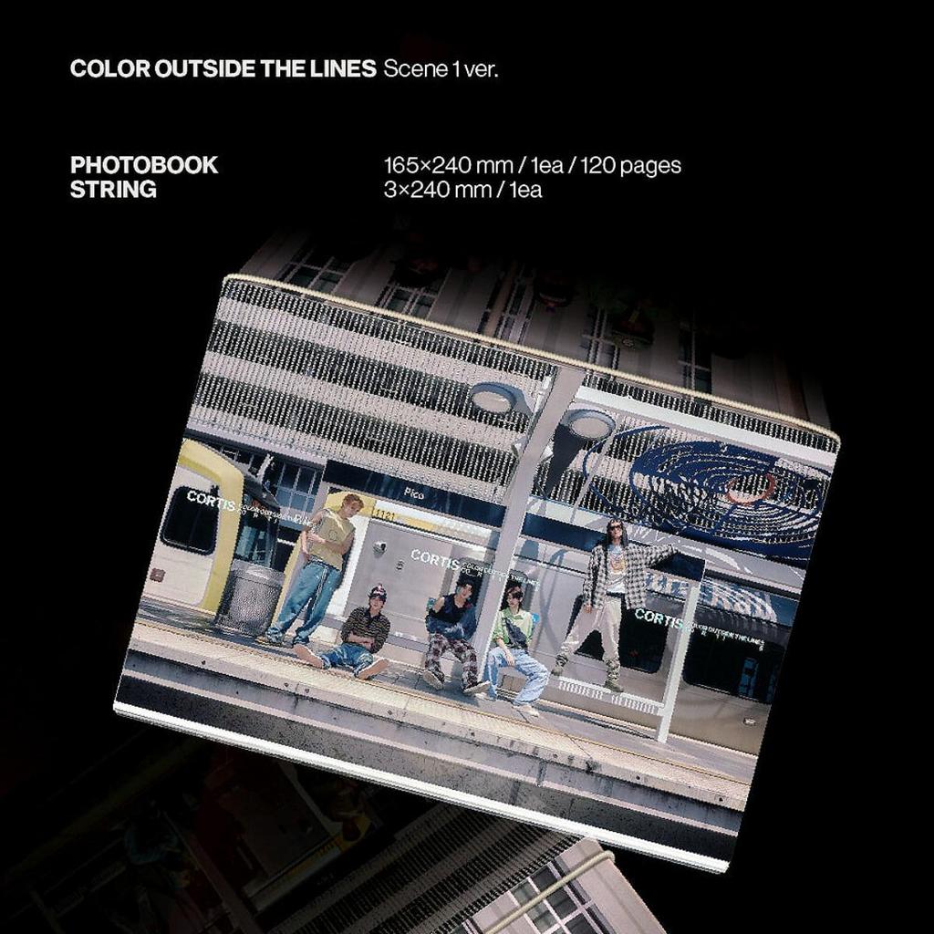 CORTIS COLORE FUORI DAI RIGHE / Il 1° Album EP
