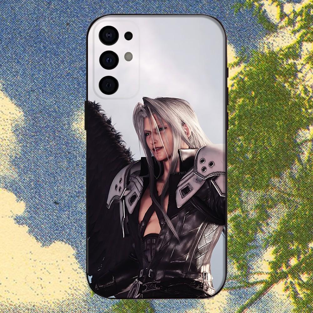 Final F-Fantasy Game Sephiroth Phone Case For Samsung S25,S24,S21,S22,S23,S30,Ultra,S20,Plus,Fe,Lite,Note,10,9,5G Black Cover