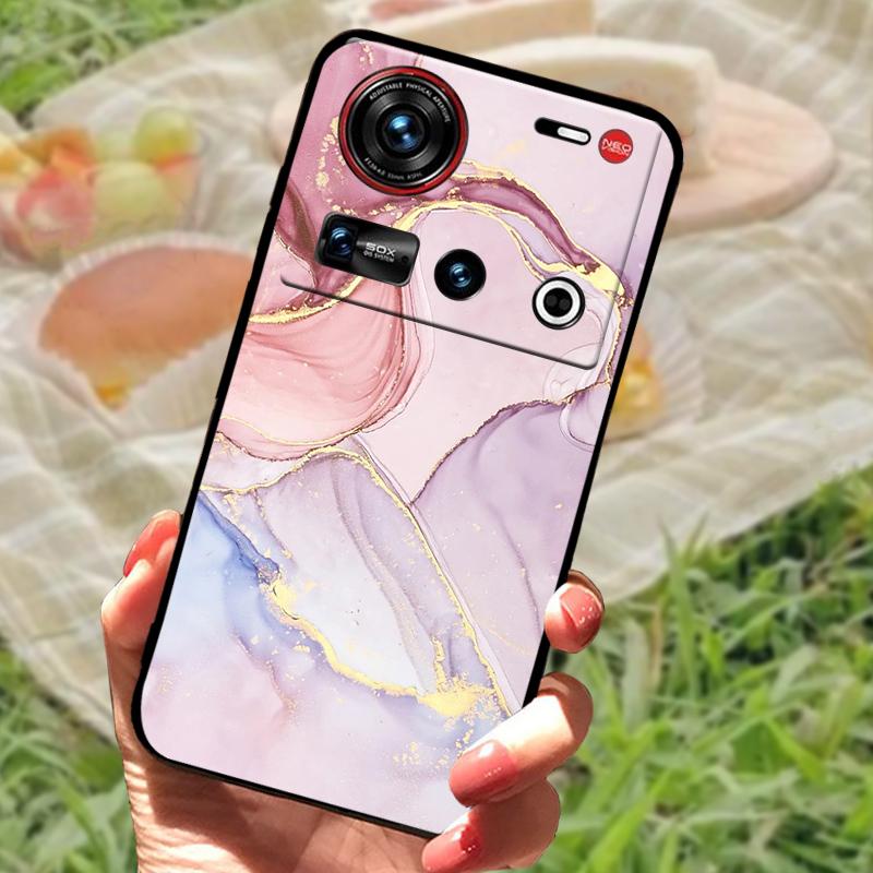For Nubia Z70 Ultra Case Luxury Cute Cartoon Soft TPU Silicone Shockproof Coque For ZTE nubia Z70 Ultra Protective Fundas Cover