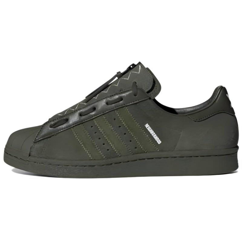 adidas Neighborhood x Superstar 80s Night Cargo Men s GX1401 EU 35⅔