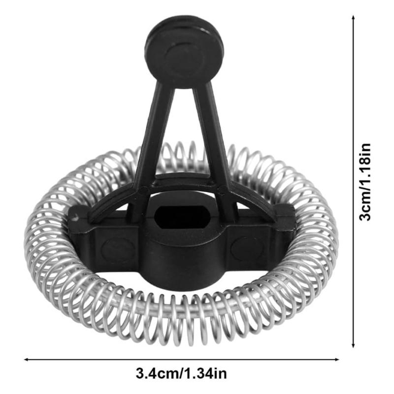 2 Stück Milchaufschäumer Edelstahl-Schneebesenaufsatz Kaffee Backen Multifunktionaler Milchaufschäumeraufsatz für MMF-809-WH