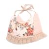 Cotton Linen Printing Baby Drool Bibs Snaps Closure Drooling Teething Feeding Saliva Towel Infant Toddler Bibs