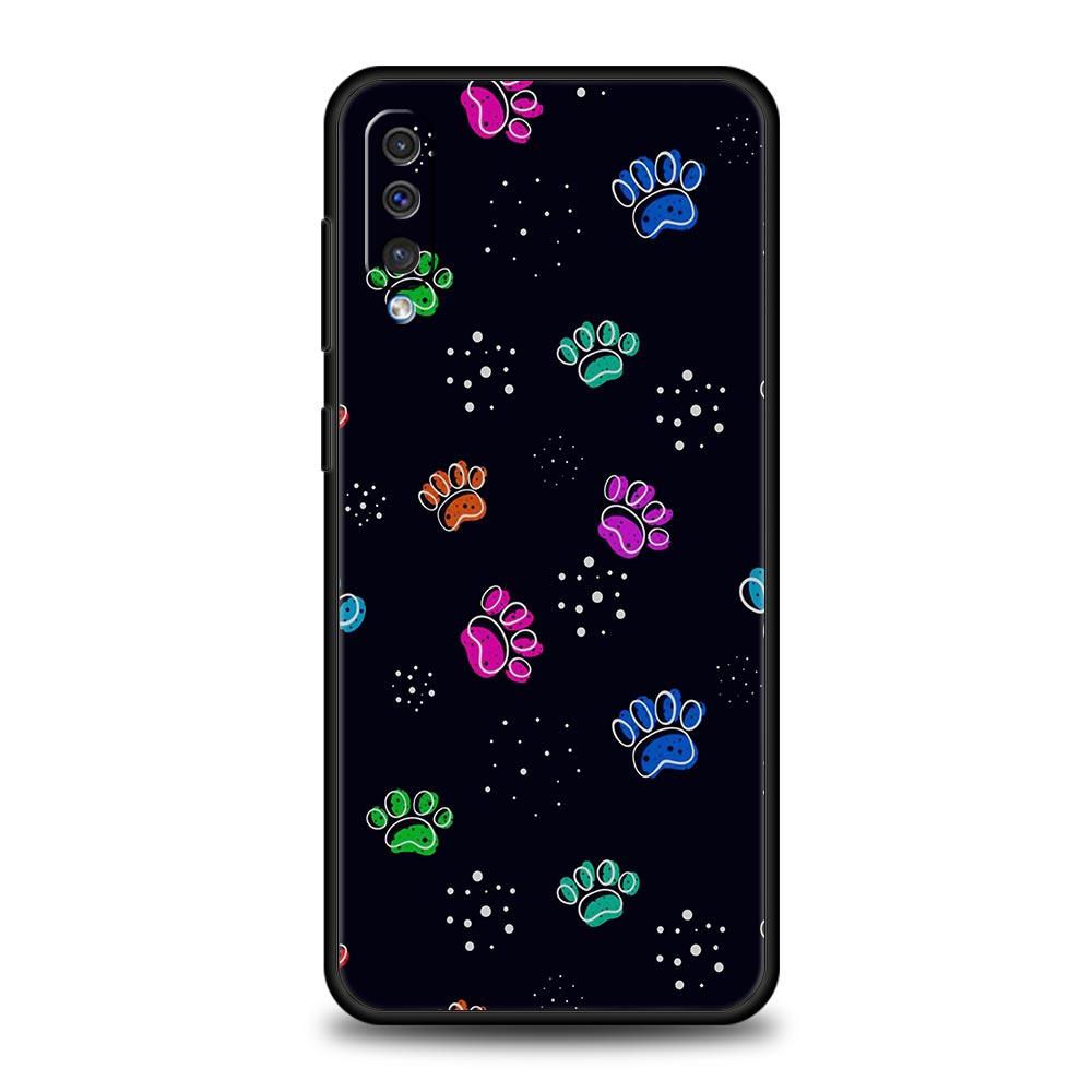 

Милый чехол с лапкой кошки и собаки, сердце для Samsung A54 A52 A24 A14 A50 A72 A70 A10 A30 A40 A20S A20E A02S A12 A22 A34 A42 A32 5G A04s Samsung A40
