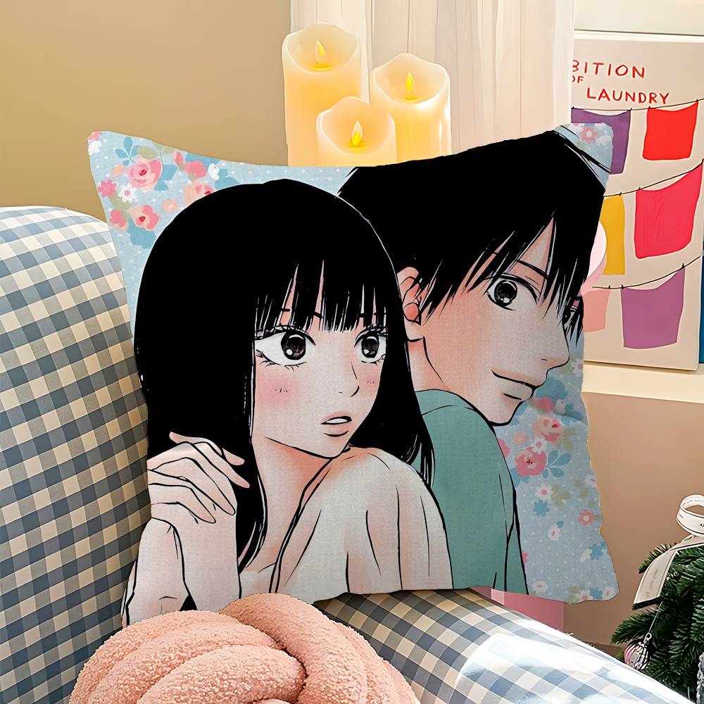 

Kimi Ni Todoke Anim Cushion Cover Polyester Sofa Cushions Decorative Throw Pillows Home Decoration Pillowcover 30x30 cm