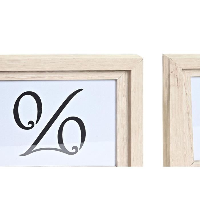 Cadre photo mural - Urban - 40x50 cm - Bois MDF - Verre naturel - Multicouleur