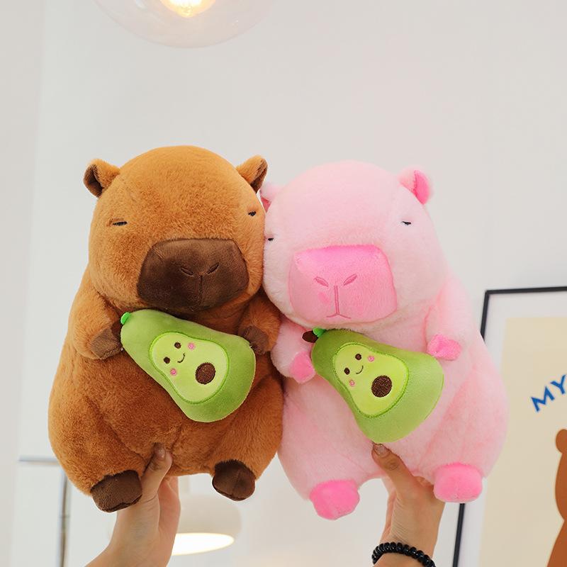 New Kapibara Avocado Capybara Plush Toy Doll Doll Sleeping Pillow Children's Gift