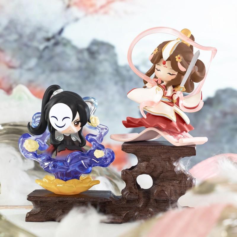 Binecuvântarea Oficialului Ceresc Seria Splendoarea Picturii Cutie Misterioasă Tian Guan Ci Fu Figurine Xielian & Huacheng