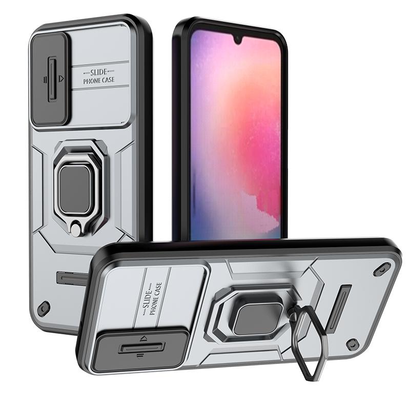 Armor Case For Samsung Galaxy A24 5G Heavy Duty Shockproof Anti-Scratch With Ring holder phone Cover