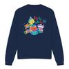 Sesame Street Unisex Adult Fa La La La Carols Christmas Sweatshirt