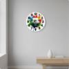 Sports Themed Wall Clock Silent NonTicking 3D Ball Precision Movement House Decoration for