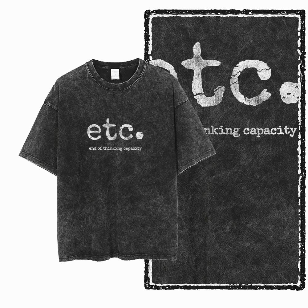 ZG Cool Printed Cotton Acid Washed Exclusive Graphic Unisex T Shirt Cool Vintage Streetwear Men Tshirts Big Size Tee for Men