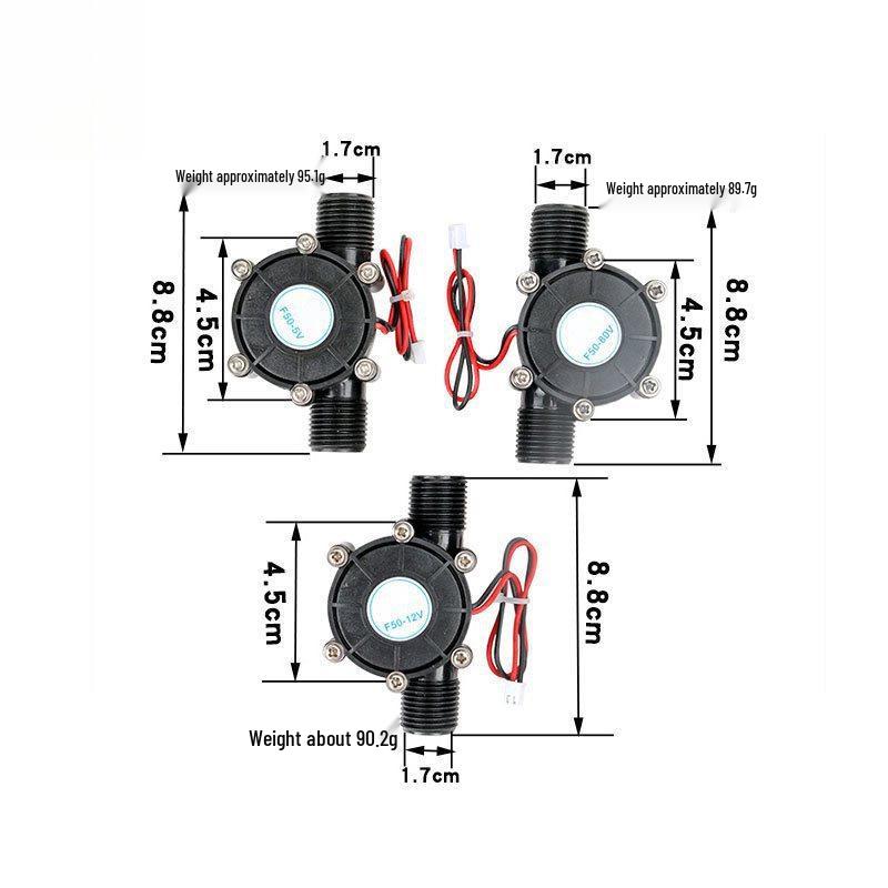 Micro Hydroelectric Generator 10W, 5V/12V DC, High Power, Small Pipeline Faucet Type