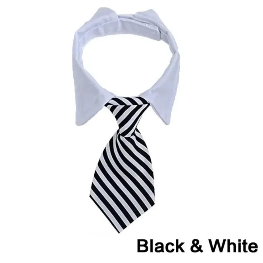 Pet Puppy Bow Tie Necktie - Adjustable Formal Dog Collar for Small Dogs and Cats, Puppy Grooming Costume Accessories
