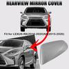 Silver Left Driver Side Rearview Mirror Cap Cover For Lexus NX RX 2015-2021 2020