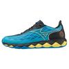 Tennis Shoes Wave Enforce TOUR AC All Court Club Activities Lightweight Game Court Soft Tennis Hard Tennis Light Cm 2E Blue/Yellow/Black 28.0