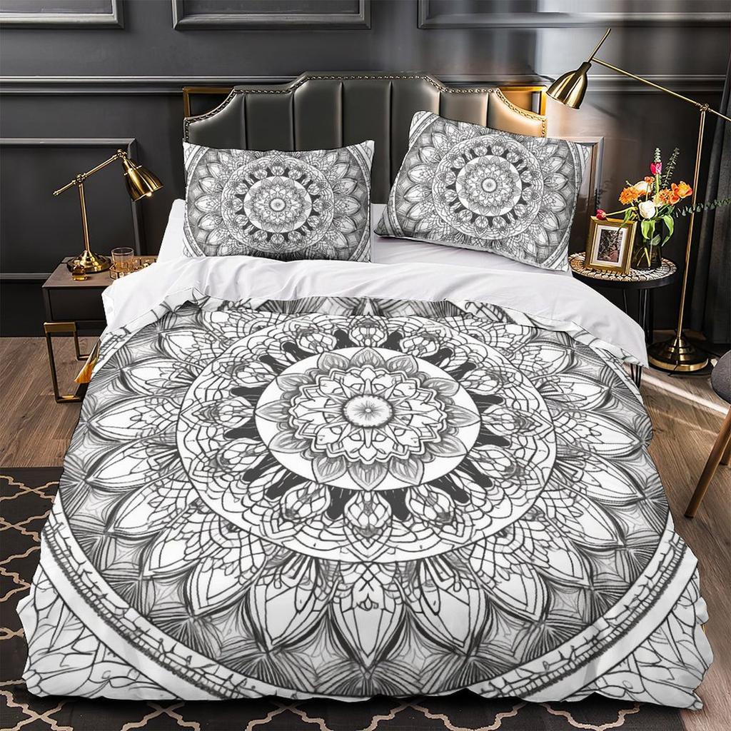 3D Digital Printing Bedding Two Or Three-Piece Set Bohemian Series Polyester