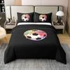 Football Kids Duvet Cover Single Colorful Bedding Set For Boys Girls Decor Soccer Ball Comforter Cover Sports Comforter Cover