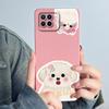 For OPPO Reno4 Lite Reno4 F Phone Case Reno 4 Lite 4F Cover Soft Silicone Cartoon Funda Lovely Panda Flower Printed Coque Casing