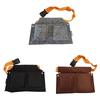 Tool Belt Pouch Felt Cloth Tool Waist Bag Single Side Work Pouch Bag Work Apron with Belt for Electrician Carpenters