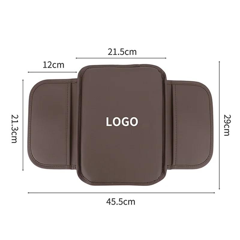 Leather Car Armrest Cushion Storage Box Cover Pad Mat For Kia GT Line gtline Sportage Ceed Picanto K5 K3 Stonic Accessories