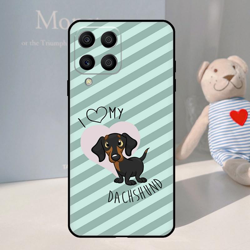DACHSHUND For Samsung Galaxy M12 M32 M52 M31 M55 M15 M11 M21 M13 M33 M35 M53 M14 M34 M54 M06 M16 Case