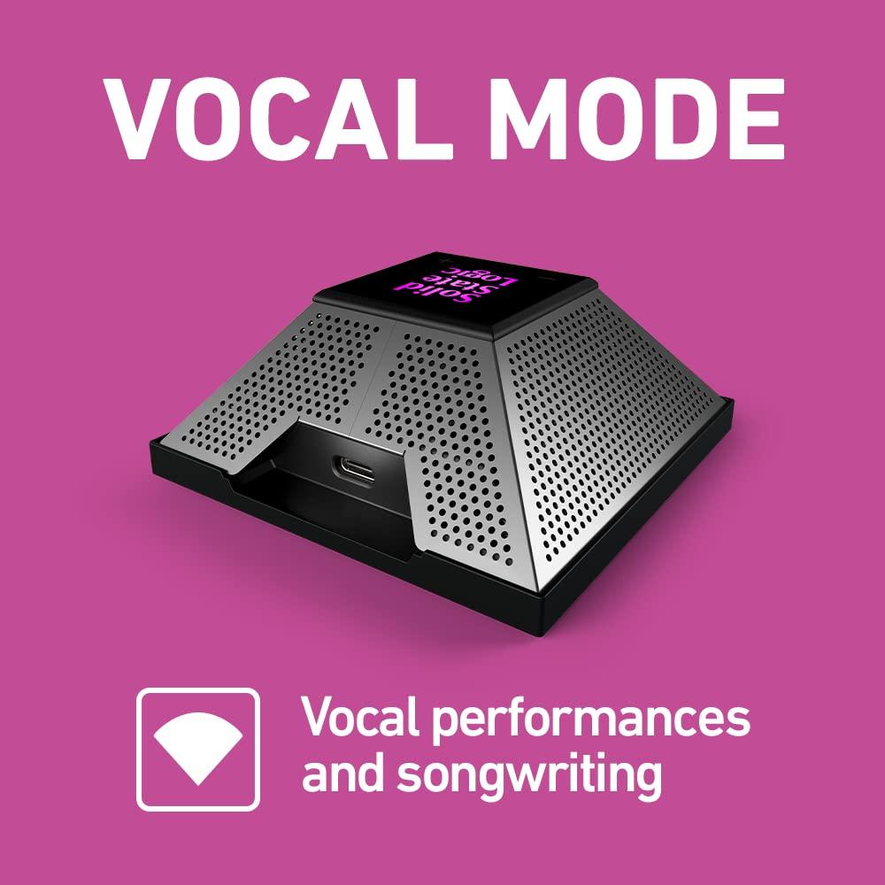 SSL CONNEX (USB Microphone) with USB-C Connection and Headphone Output for Streaming, Vocal Recording, Instrument Recording, and Live Broadcasting