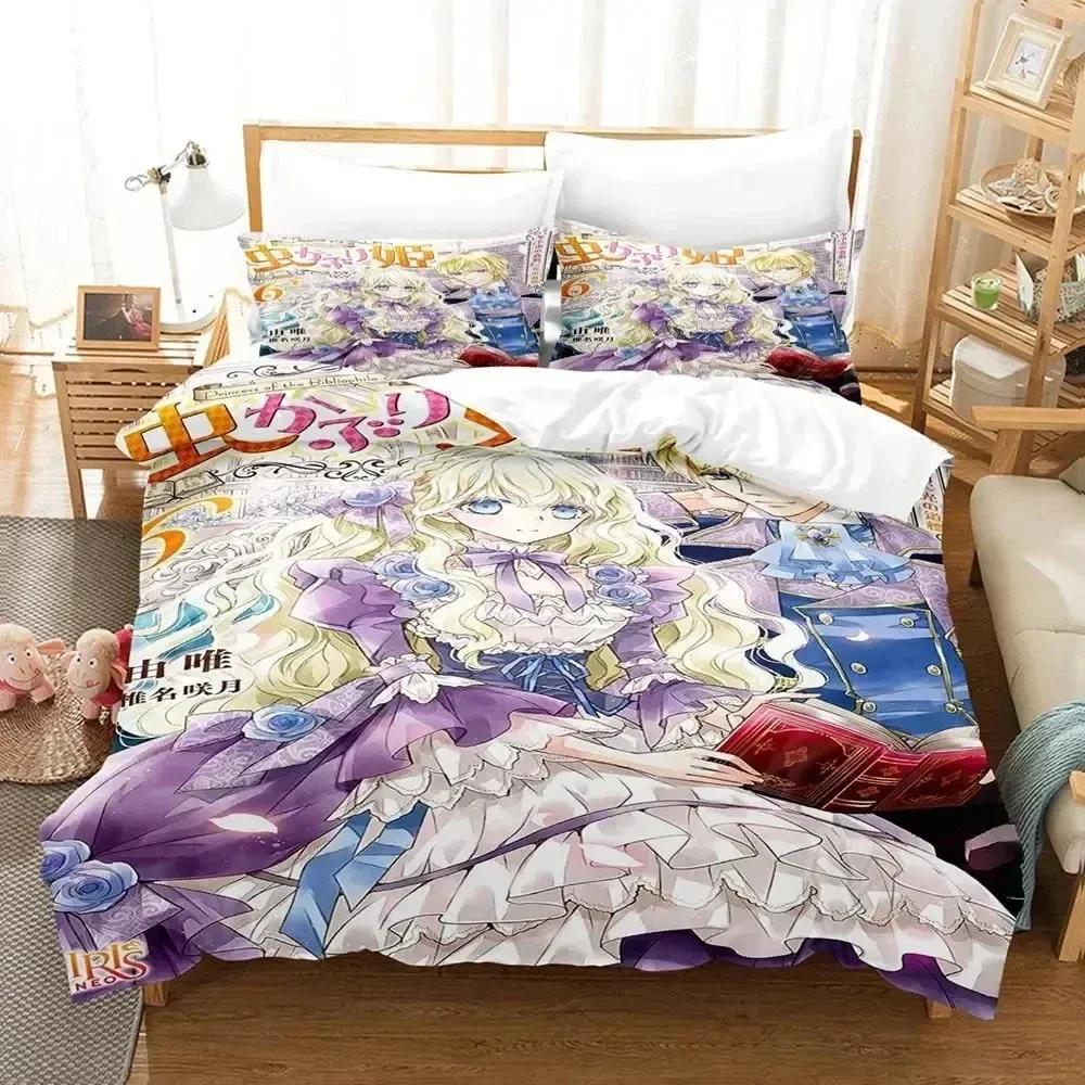 3D Print  Bibliophile Princess Bedding Set Duvet Cover Bed Set Quilt Cover Pillowcase Comforter king Queen Size Boys Adult