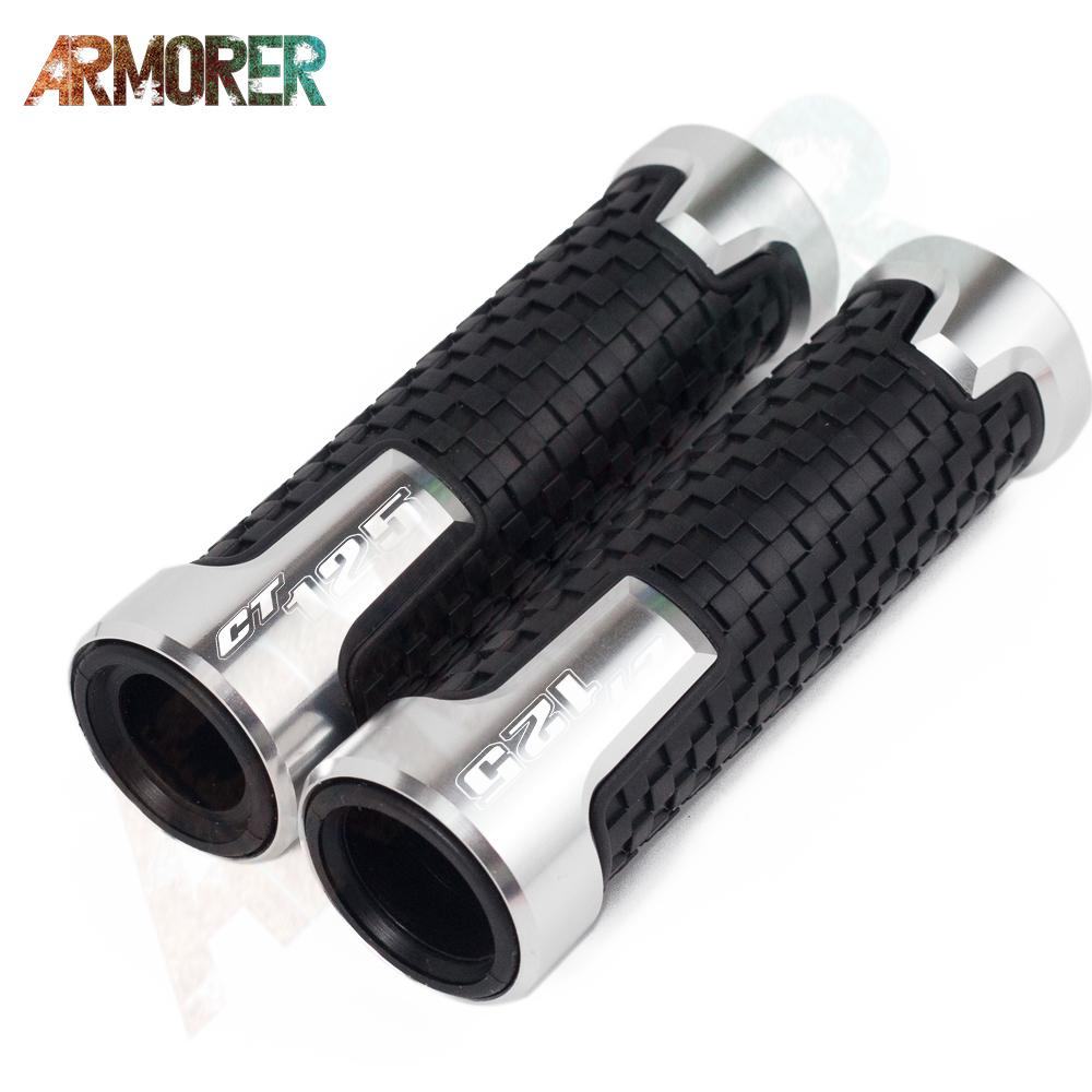Accessori moto per HONDA CT125 Hunter Cub Manubrio in alluminio CNC Impugnatura manubrio Manopole per moto End