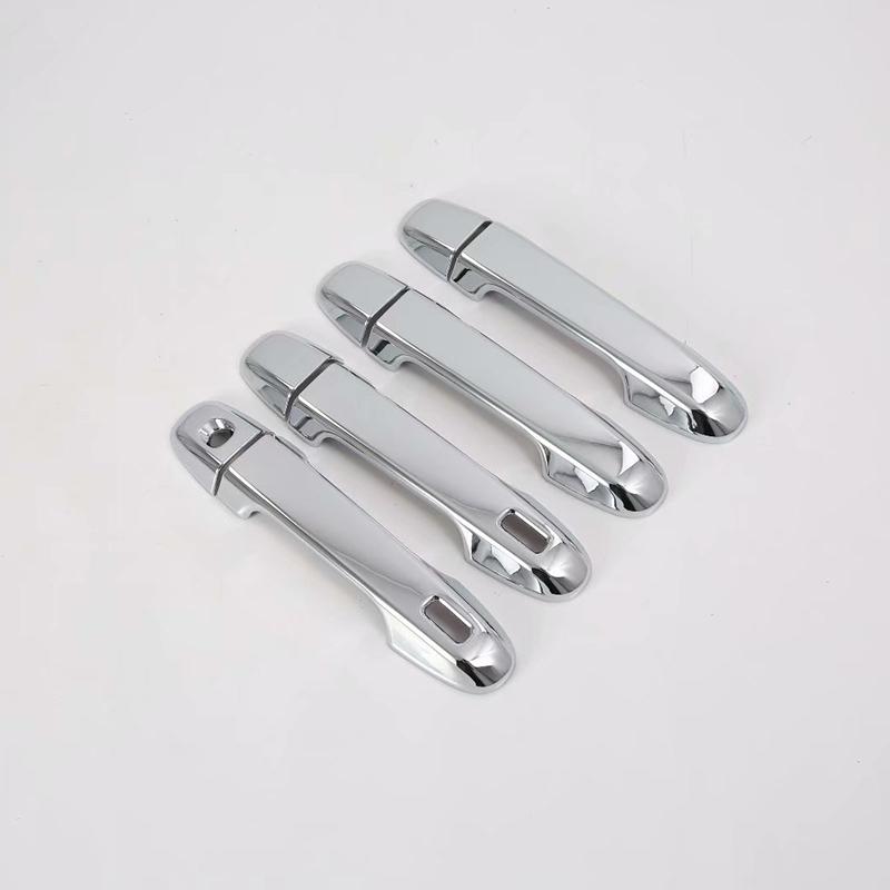For TOYOTA Prius C AQUA Hybrid 2012- chrome silver Door Handle Cover Bezel Trim 2013 2014 2015 2016 2017 2018