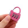 Zinc Zinc Zinc Alloy 1Pcs Student Dormitory Digit Code Password Durable Zipper Lock Padlock Lock Trolley Case