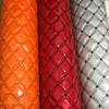 Embroidered Thick Sponge Artificial PU Leather Fabric For Upholstery Furniture Car Floor Background Door Decor Faux Leather