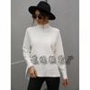 Autumn and Winter New Solid Color Sweater Turtleneck European and American Women's Clothing Women's Hot Words