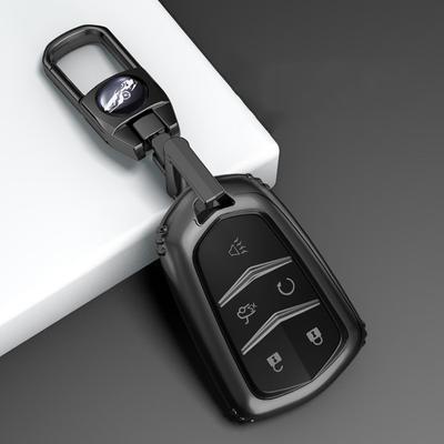 TPU-Autoschlüsselgehäuse mit 5 Tasten, für Cadillac ATS CT6 CTS DTS XT5 Escalade ESV SRX STS XTS 2014 2015 2016 2017 2018, Cove-Zubehör