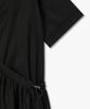 Bobeu Front Zippered Shirt Dress_Black 7156337001