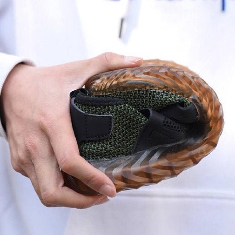 Herren Sneaker zum Radfahren Wandern Sommer Arbeitssicherheit Damen Sportschuhe Rutschfest Leicht Zehenschutzkappe Durchtrittsichere Stiefel