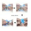 10pcs Silicone Reusable Cable Organizer Winder Ties, Multi-Function Fastener Sleeves, Cable Management Bags, Food Saver, Headphone Wire Clips