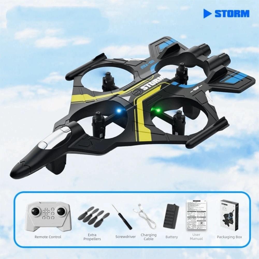 EPP Foam Four Motor Helicopter Toy Gravity Sensing RC Hobby Jet Plane  Home Decor