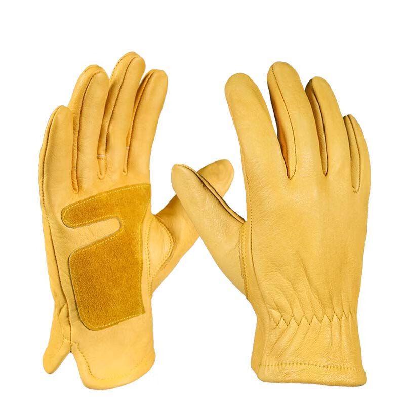 NLNTL Cowhide Motorcycle Riding Gloves M-XL