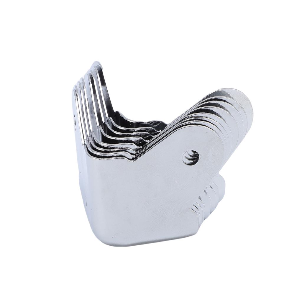 16 st Högtalarhörnskydd Järnvinkelhörnskydd Säkerhetsstötfångare för Högtalare Scenhögtalare