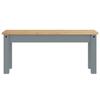 Essbank PANAMA Gray 105x30x45 cm Solid Pine Wood