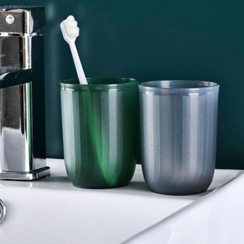 1 Minimal Color Toothbrush Cup (Choose 1 color) green