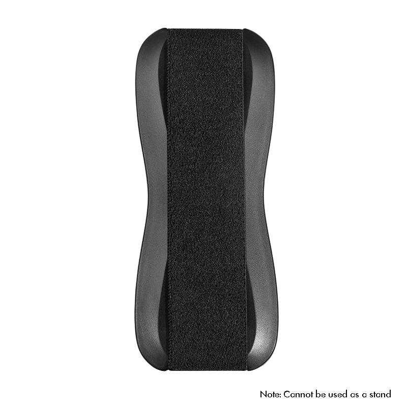 Universal Anti-Slip Belt PU Leather Mobile Phone Finger Holder Back Cover Belt Phone Holder Sling Stand For Smartphone