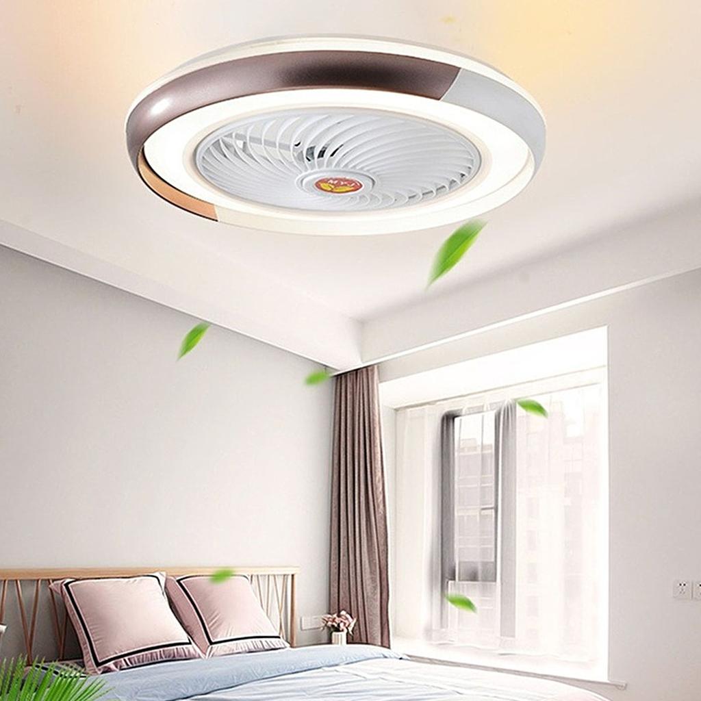 Ventilatore Da Soffitto Da 52 Pollici Con Illuminazione LED, 6 Velocità
