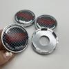 4 Stück T63-2 63mm Für VOLK RAYS Emblem Plakette Auto Radnabenkappen Radnabenmitte Staubschutz Felgenkappen Auto Styling Zubehör