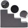 Escalier pour chien et chat - SPRINGOS - 4 marches - Mousse 30D - Housse lavable - Antidérapant