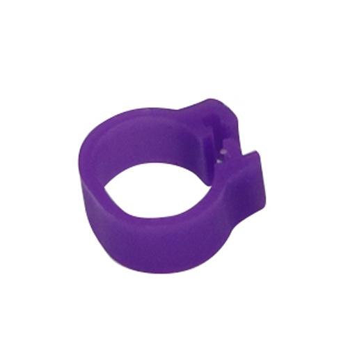 Inner Diameter 10mm Small Bird Plastic Clip Ring Pigeon Color Foot Ring 10 Color Pigeon Quail Baby Bird Supplies 100 Pieces