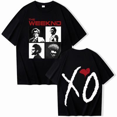 THE WEEKND After Hours Til Dawn Tour Neues T-Shirt Mann Frau Harajuku Kurzarm Rundhals Freizeitshirt Geschenk Neuankunft