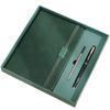 A5 Leather Business Notebook, with Strap Design, Work Meeting Record Book, Subject Notebook, Thickened Student Diary, Lined Pages