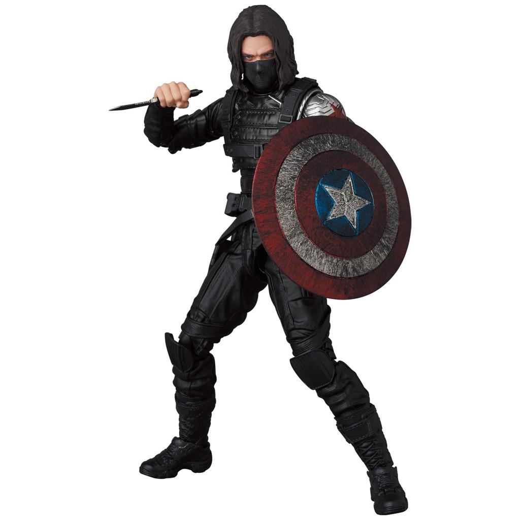 MAFEX Captain America WINTER SOLDIER Winter Soldier Height 155mm Painted Action Figure No.203 Approx. Non-scale